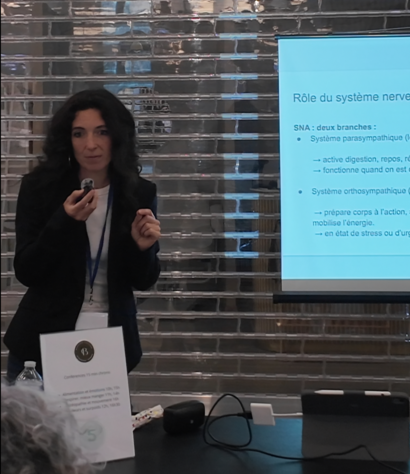 Acti’mental échange participants conférence santé mentale stress